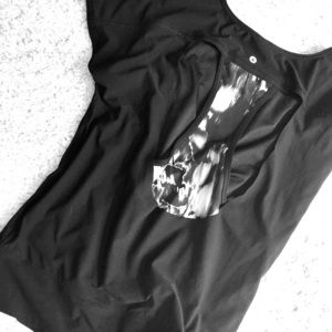 Open Back Workout Top